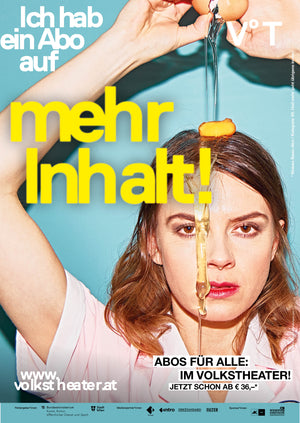 Plakat "Mehr Inhalt" 23/24