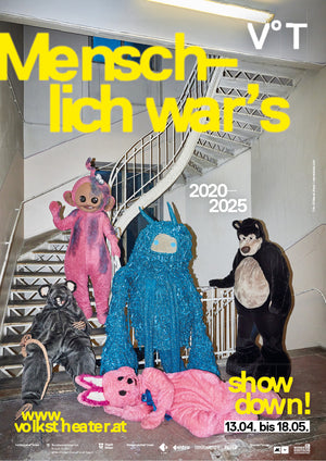 Poster "Menschlich war's"
