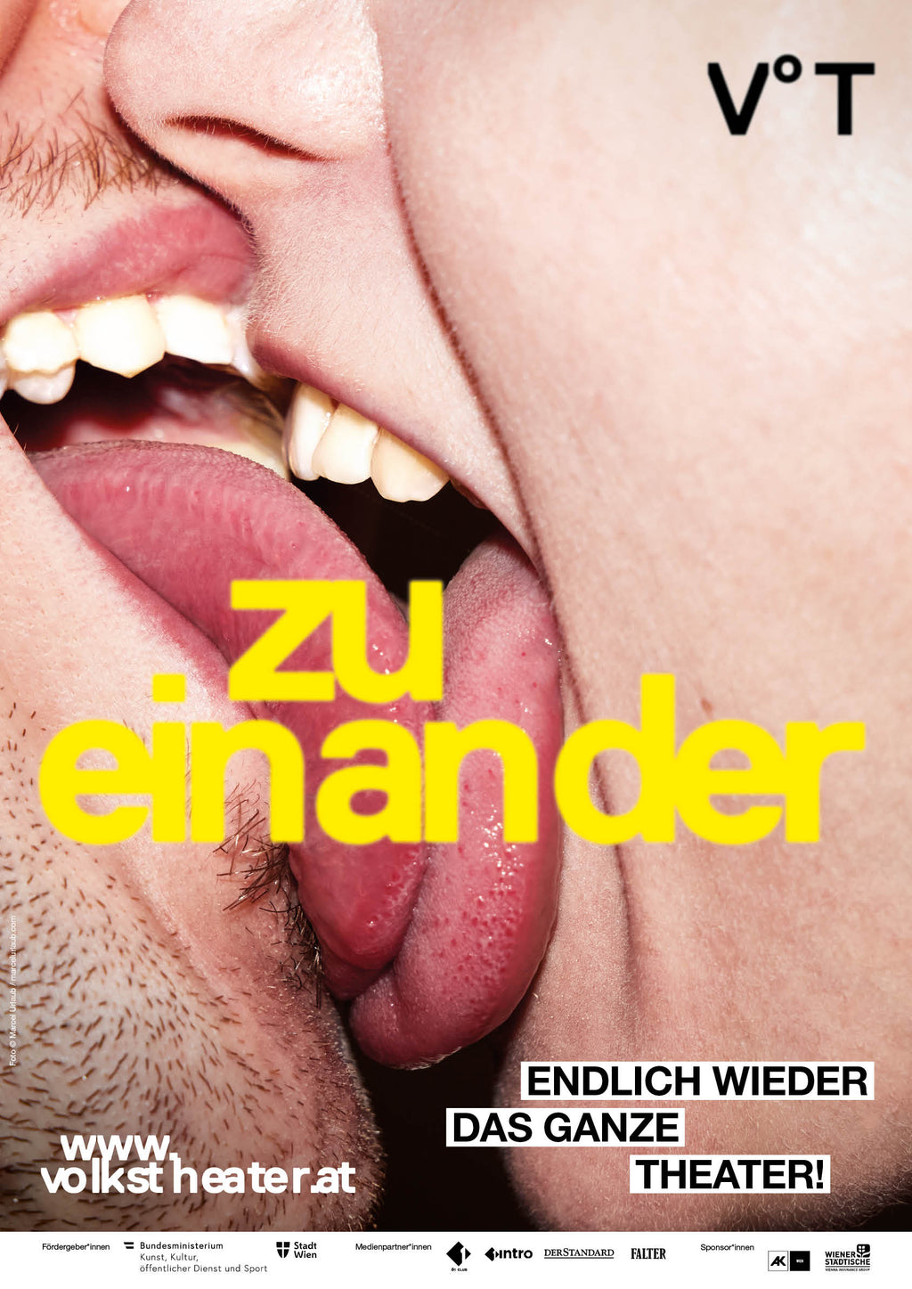 Plakat "zu einander" (21/22)